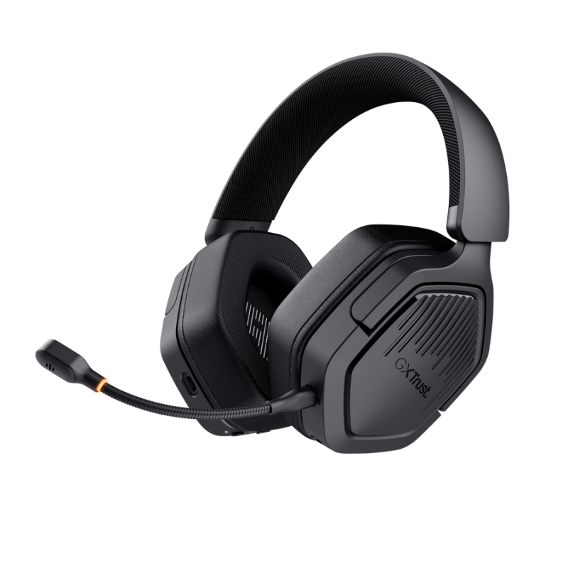 e0b834fdb79f7aefbdb1bd6e5035cc71.png Casti Gaming Head-band Trust GXT 493PS Carus, Wireless/Wired, Negru - imagine 1