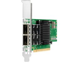 HPE InfiniBand HDR100/Ethernet 100Gb 2-port QSFP56 PCIe3 x16 MCX653106A-ECAT Adapter