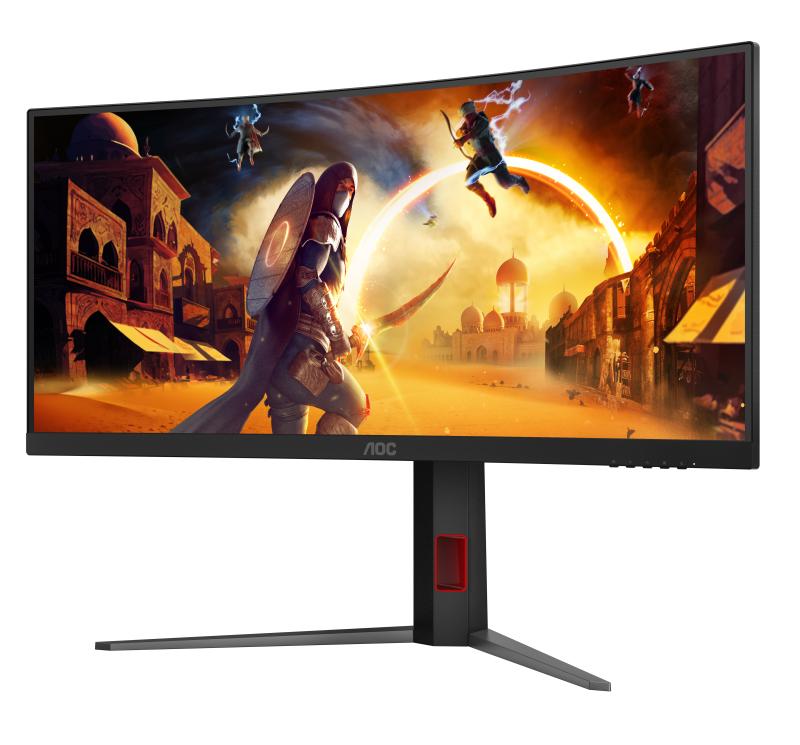 e9b26dc8eed1d3d9de967d879a86f313.jpg Monitor Gaming AOC CU34G4, 34", 3440 x 1440 pixeli, Black, - imagine 1