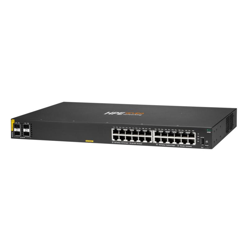 fa8af87666b51924fb1aa9218518ff58.jpg HPE Aruba Networking CX 6100 24G Class4 PoE 4SFP+ 370W - imagine 1