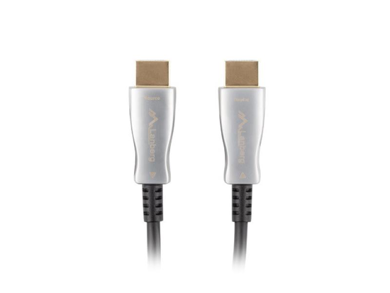 fba9d64173ba156c53dacf3b2cdd53f7.jpeg Cablu HDMI M/M v2.0 30 m optic negru AOC - imagine 1