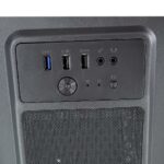 Carcasa Spacer Office, ATX, Mid Tower, NEGRU - imagine 4