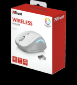 Mouse Trust Yvi FX, Wireless, alb - imagine 5