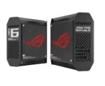 Kit Routere Wireless Asus GT6(B-2-PK)Black, tri-band, WI-FI 6, Standard retea: - imagine 2