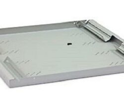 Raft fix perforat Triton 19" 1U/750 capacitate incarcare 80kg, negru