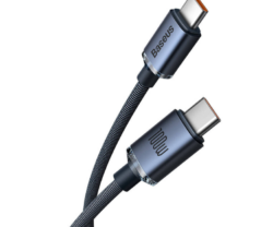 Cablu alimentare si date Baseus Crystal Shine, Fast Charging Data