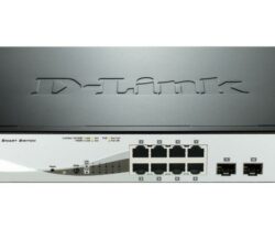 Switch D-Link DGS-1210-08P, 8 port, 10/100/1000 Mbps