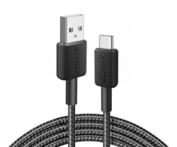 Cablu alimentare si date Anker, USB-A (T) la USB Type-C