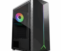 CARCASA NJOY PC ANIL Mid Tower NEGRU