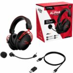 Casti Gaming Head-band HyperX Cloud Alpha Wireless, Wireless, Negru - imagine 2