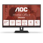 Monitor Consumer AOC Q27E3UMF, 27", 2560 x 1440 pixeli, Black,