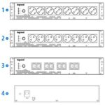 UPS Legrand Keor PDU monofazat, 800VA/480W, 8x IEC C13, technologie - imagine 2