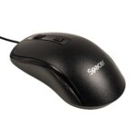 Kit Wired tastatura si mouse SPACER SPOK-WD-02, taste numerice, Negru - imagine 2