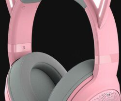 Casti Razer Kraken Kitty V2 Bluetooth 5.2Quartz Edition