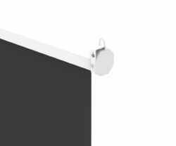 Ecran proiectie manual, perete/tavan, 240 x 240 cm, Blackmount, Format1:1