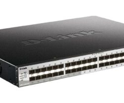 Switch D-Link DGS-3130-54PS/SI, 54-Port Gigabit SFP L3 Stackable Managed Switch,