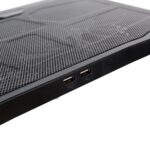 Stand Spacer notebook 17″ Gaming, sita metal, Airflow: 72CFM, 2xfan - imagine 3