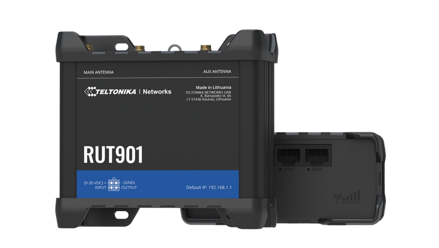 TELTONIKA TRM142 Industrial modem, 4G / LTE Cat 1, negru - imagine 3