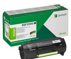 Toner Lexmark 56F2000, 6 k, black, return program, MS321dn /MS421dn