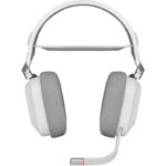 Casti Gaming Head-band Corsair HS80 RGB, Wireless, Alb - imagine 2