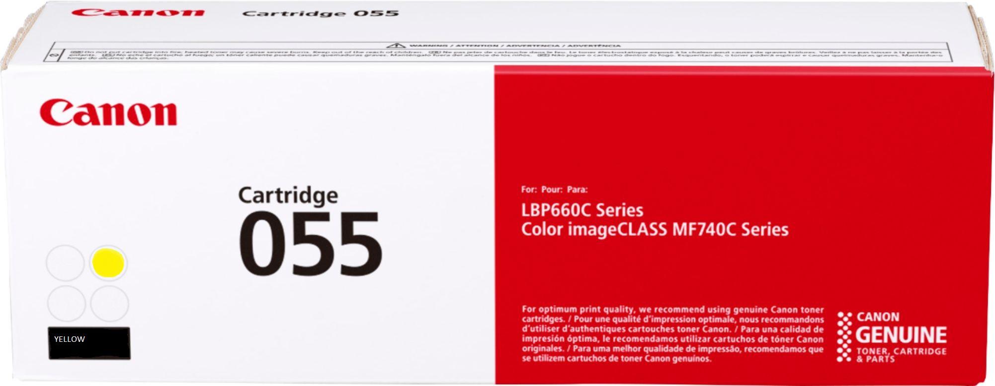 overlay_4105a567573c8cc8f4e93d5c0ab0dac0.jpg Toner Canon 055, Yellow - imagine 1