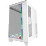 Carcasa AQIRYS Titan ARGB, Mid Tower, White - imagine 2