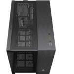 Carcasa CORSAIR 2500X Micro ATX Dual Chamber Black/Obsidian Aluminiun - imagine 4