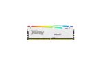 Memorie RAM Kingston FURY Beast White RGB EXPO, 64GB DDR5, - imagine 2