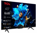 Televizor TCL QLED 43P7K, 108 cm, Smart Google TV, 4K, - imagine 2