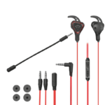Casti Trust GXT 408 Cobra, rosu/negru - imagine 3