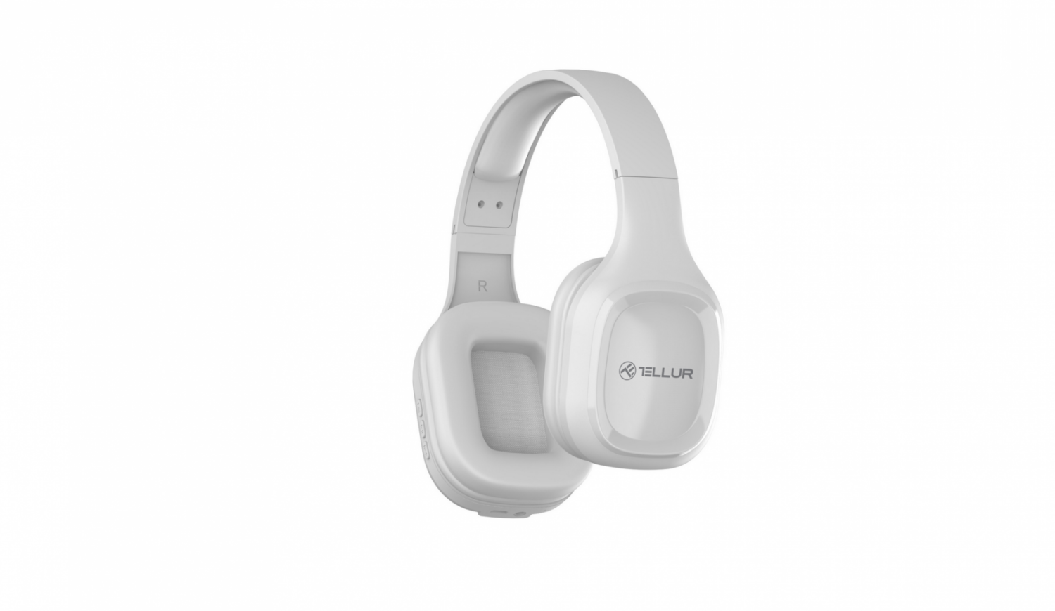 Casti Head-band Tellur Pulse, Wireless/Wired, Alb - imagine 3
