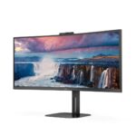 Monitor Gaming AOC CU34V5CW, 34", 3440 x 1440 pixeli, Black, - imagine 3