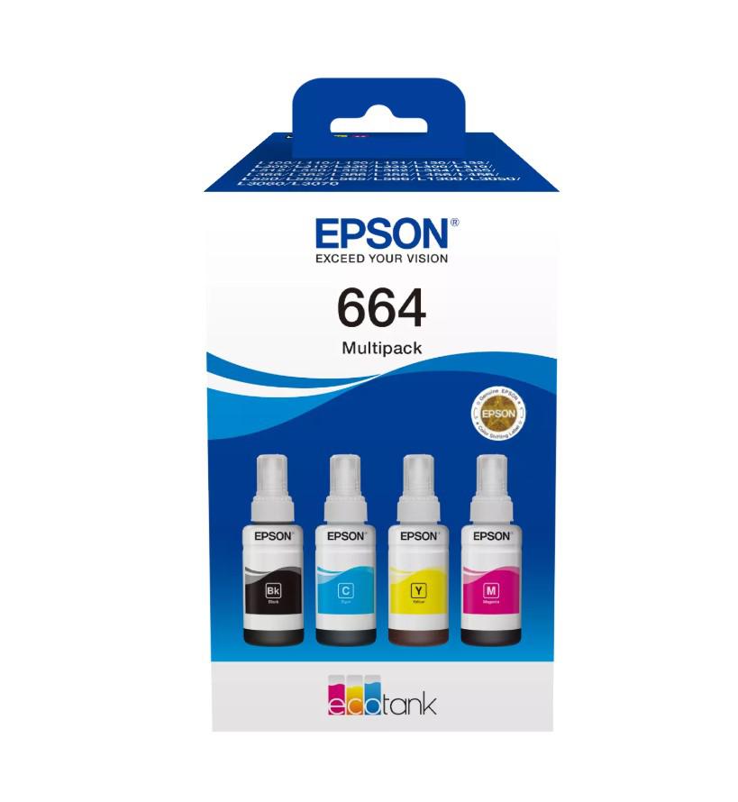 overlay_536cea2ed8b26444e75916d28b2a7e40.jpg Cartus Epson T6646, Black, Cyan, Magenta, Yellow - imagine 1