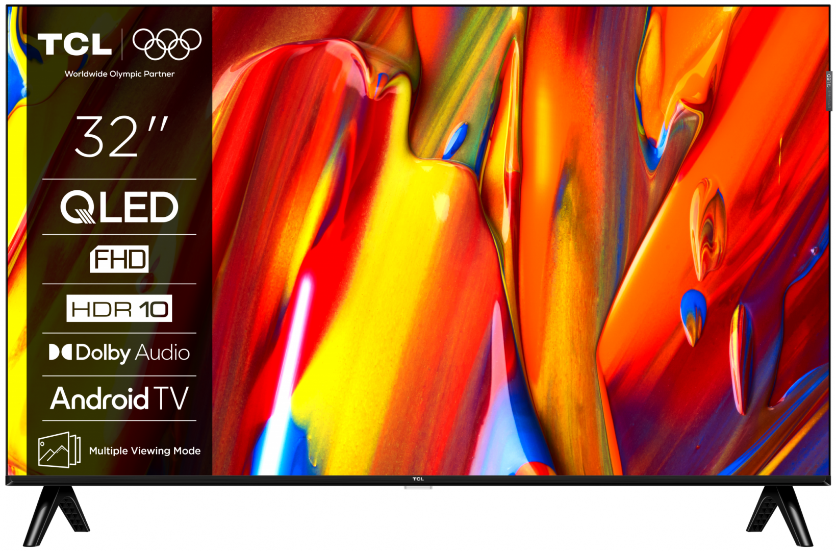 overlay_56a9184e426e38edd3deb4d987ff83e9.png Televizor TCL QLED 32V5C, 80 cm, Smart Google TV, Full - imagine 1