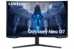Monitor Samsung 32" LS32BG750NPXEN, Curvature: 1000R, Diagonal (inch): 32, Diagonal