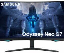 Monitor Samsung 32" LS32BG750NPXEN, Curvature: 1000R, Diagonal (inch): 32, Diagonal
