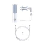Microfon HyperX QuadCast 2 Frost, tip Condenser, USB, LED backlight, - imagine 6