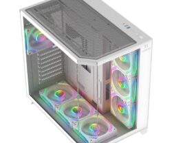 Carcasa AQIRYS Titan ARGB, Mid Tower, White
