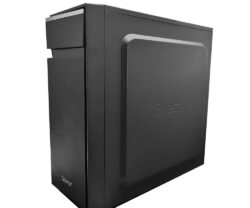 Carcasa Spacer Office, ATX, Mid Tower, NEGRU