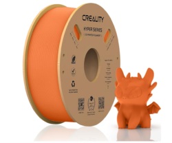 CREALITY HYPER PLA 3D Printer Filament, Orange, Temperatura printare: 200-220