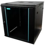 CABINET 19″ SPACER 12U 600x600mm, fixare pe perete, Flatpack (dezasamblat),