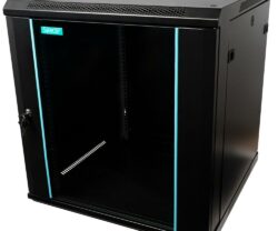 CABINET 19″ SPACER 12U 600x600mm, fixare pe perete, Flatpack (dezasamblat),