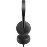 Casti Head-band DELL WH3024, Wired, noise-canceling, Negru - imagine 4