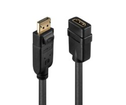 Adaptor Lindy LY-41005, DisplayPort 1.2 to HDMI 1.3, negru