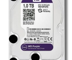 HDD Surveillance WD Purple, 1TB, 5400RPM, 64MB, SATA III