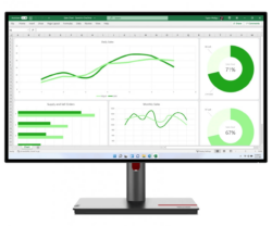 Lenovo ThinkVision P27q-30; 27" IPS, QHD (2560x1440), 16:9, Brightness: 350