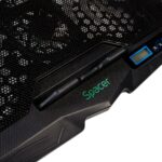 Stand Spacer notebook 17″ Gaming, sita metal, Airflow: 72CFM, 2xfan - imagine 4