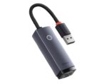 ADAPTOR RETEA Baseus Lite, USB 2.0 to RJ-45 10/100 Mbps
