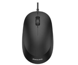 Mouse Philips SPK7207, cu fir, optic, 1200 DPI, negru