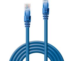 Cablu retea Lindy LY-48018, 2m Cat.6 U/UTP, Blue